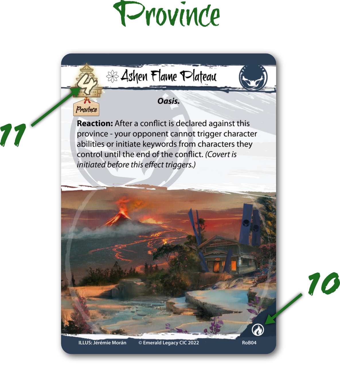 province card explanations